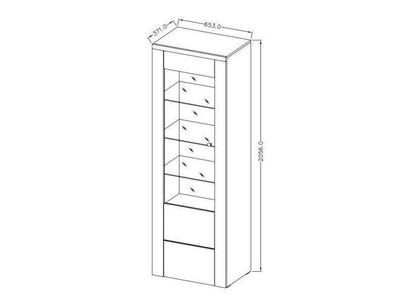 Bookcase Salelbo 112