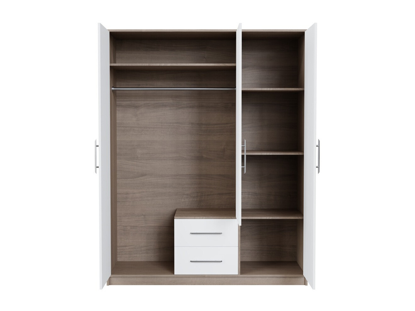 Wardrobe Cavmero 102 (Sonoma oak + White)