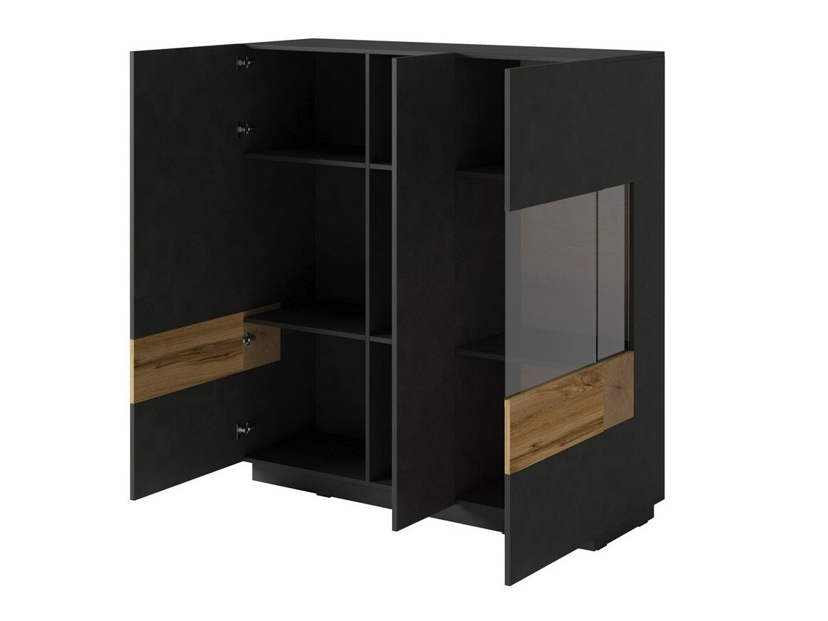 Living room set Livlore 110 (Matera grey + Wotan Oak)