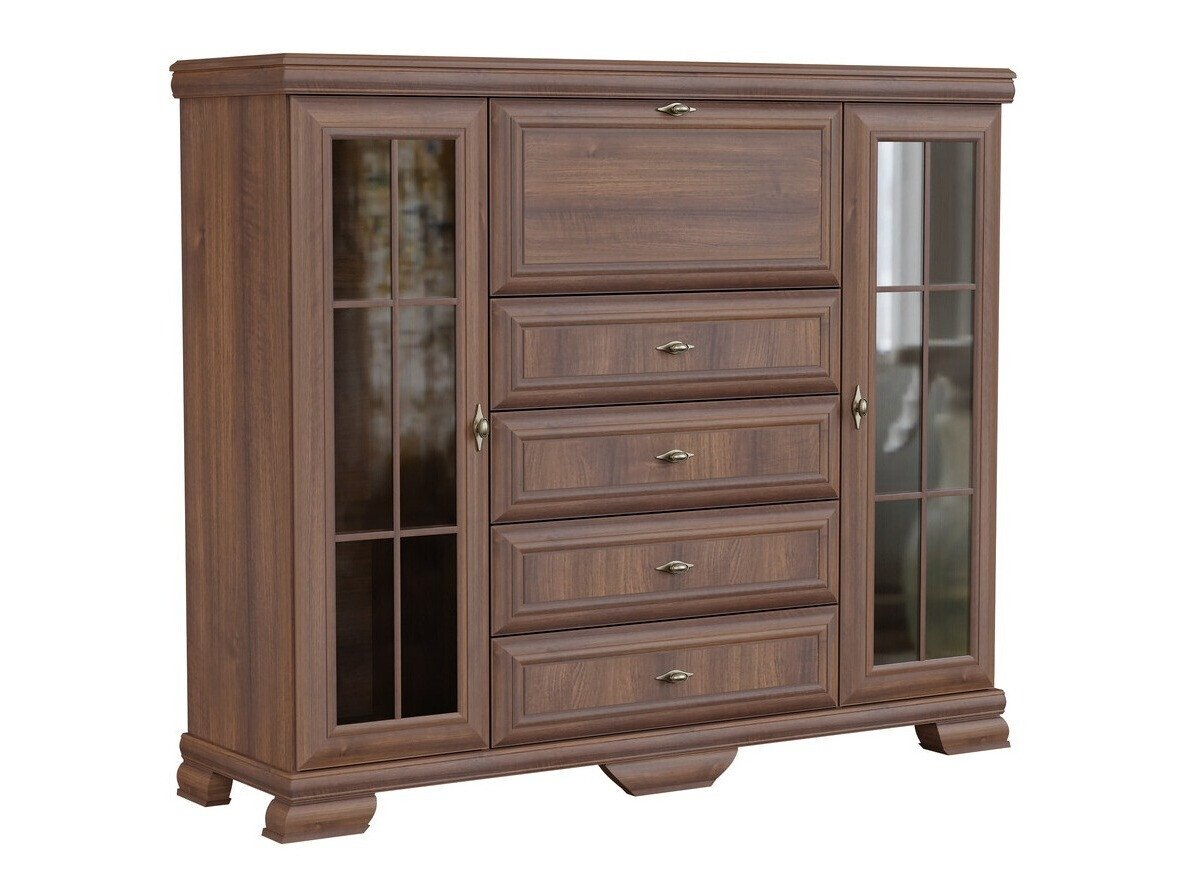 Chest of drawers Salmeru 100 (Samoa King Nut)