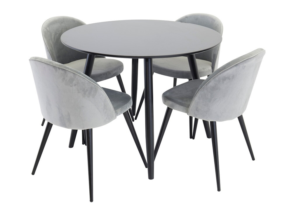 Chair Dallas 153 (Grey + Black)