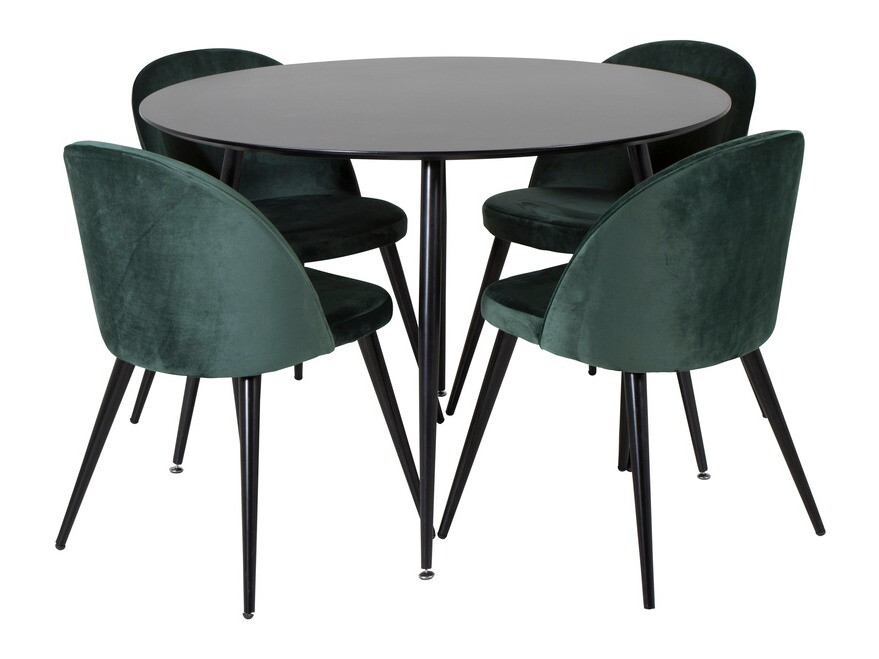 Chair Dallas 153 (Green + Black)