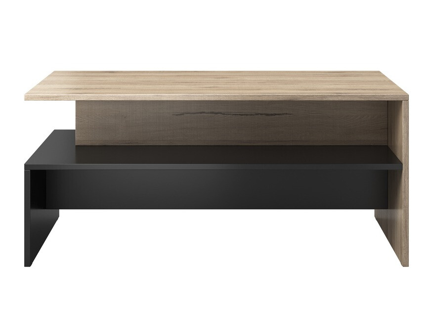 Coffee table Serodeu 103 (San Remo oak + Black)