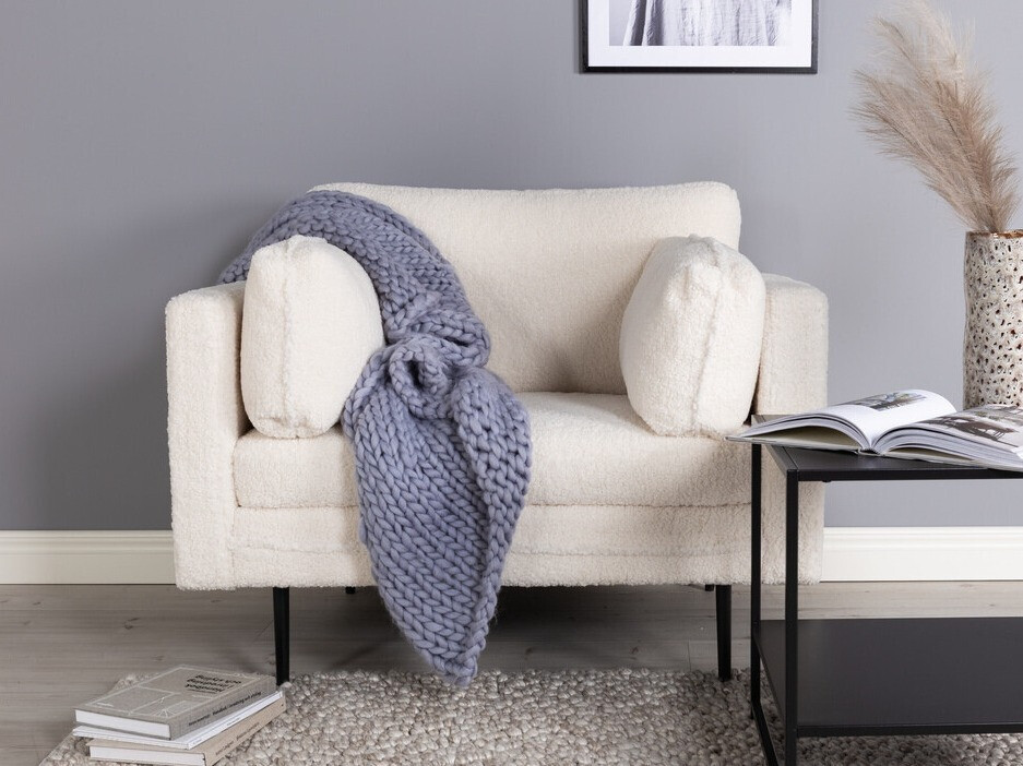 Armchair Dallas 100 (White + Black)