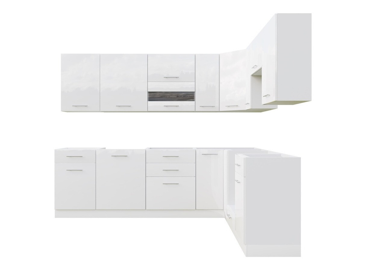 Modular kitchen set Tiffa White 149
