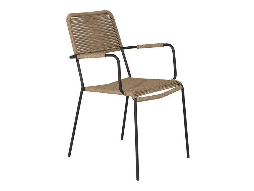 Outdoor chair Dallas 2819 (Brown + Black)