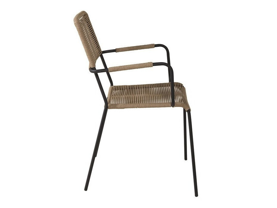 Outdoor chair Dallas 2819 (Brown + Black)