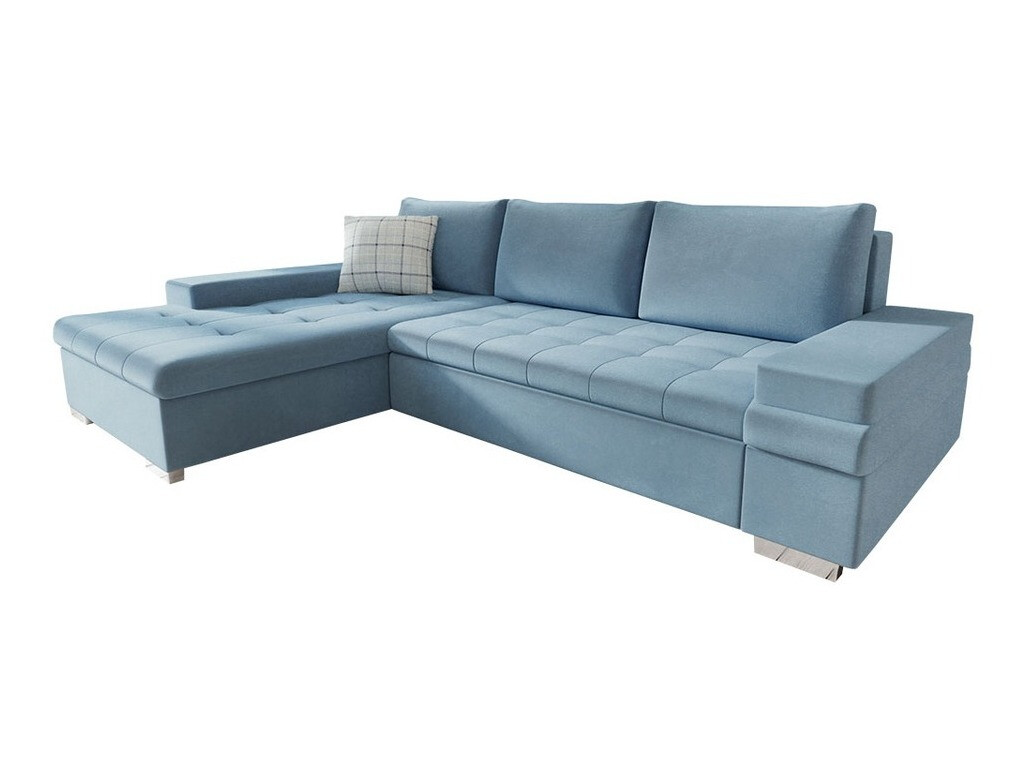 Corner sofa Comfivo Olivetum I (Magic Velvet 2260 + Senegal 818)