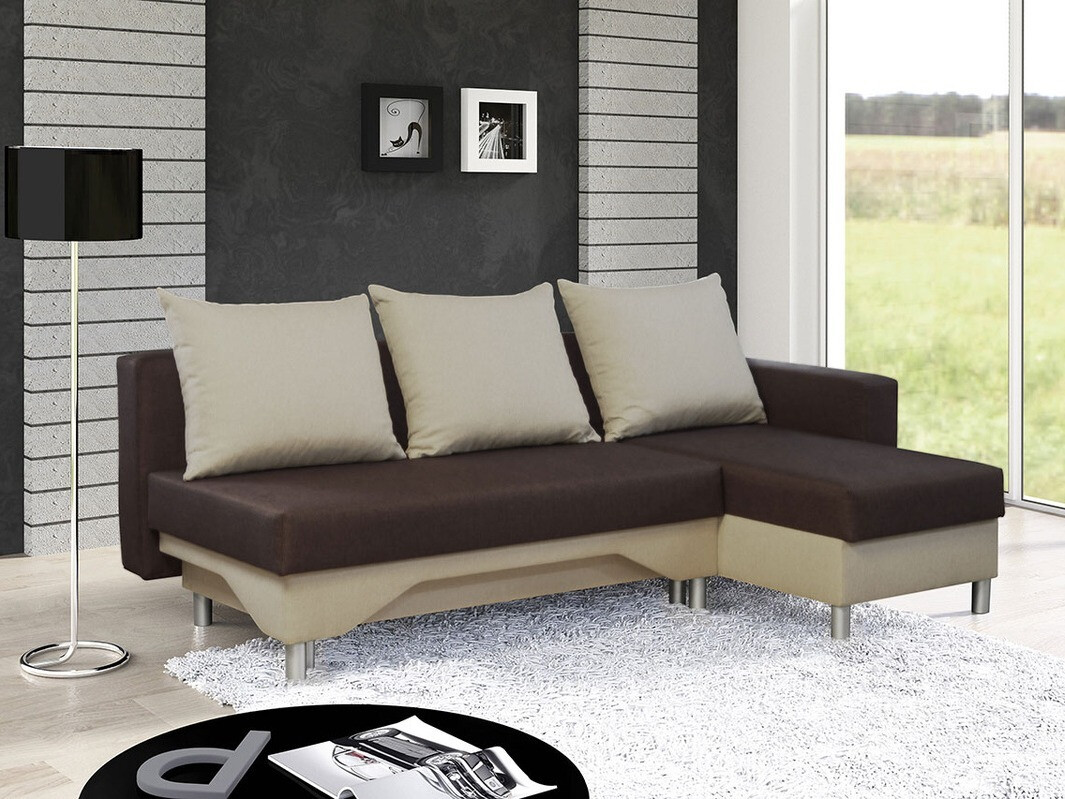 Corner sofa Akron 100 (Alova 68 + Alova 07)