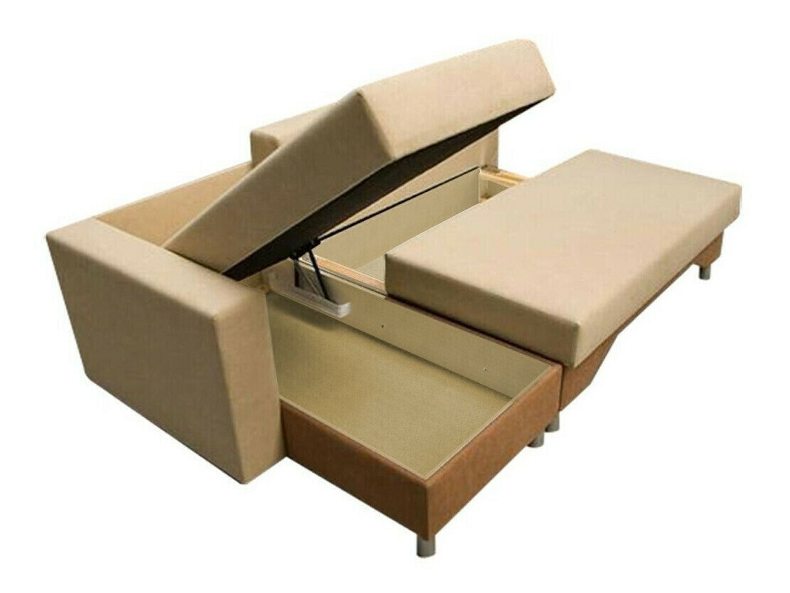 Corner sofa Akron 100 (Suedine 4001 + Suedine 1009)