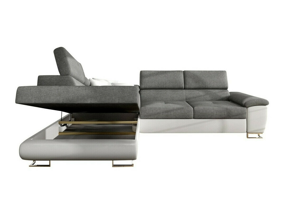 Corner sofa Comfivo Ruta II (Soft 017 + Uttario Velvet 2979 + Uttario Velvet 2955)