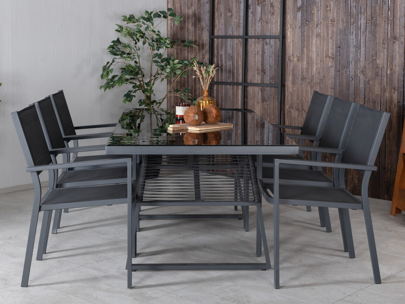 Table and chairs set Dallas 1043