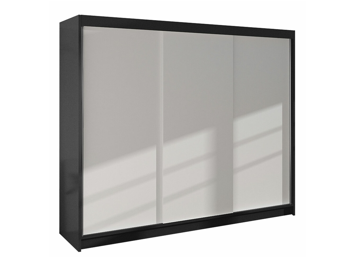 Wardrobe Closico Durion II (Black + White)