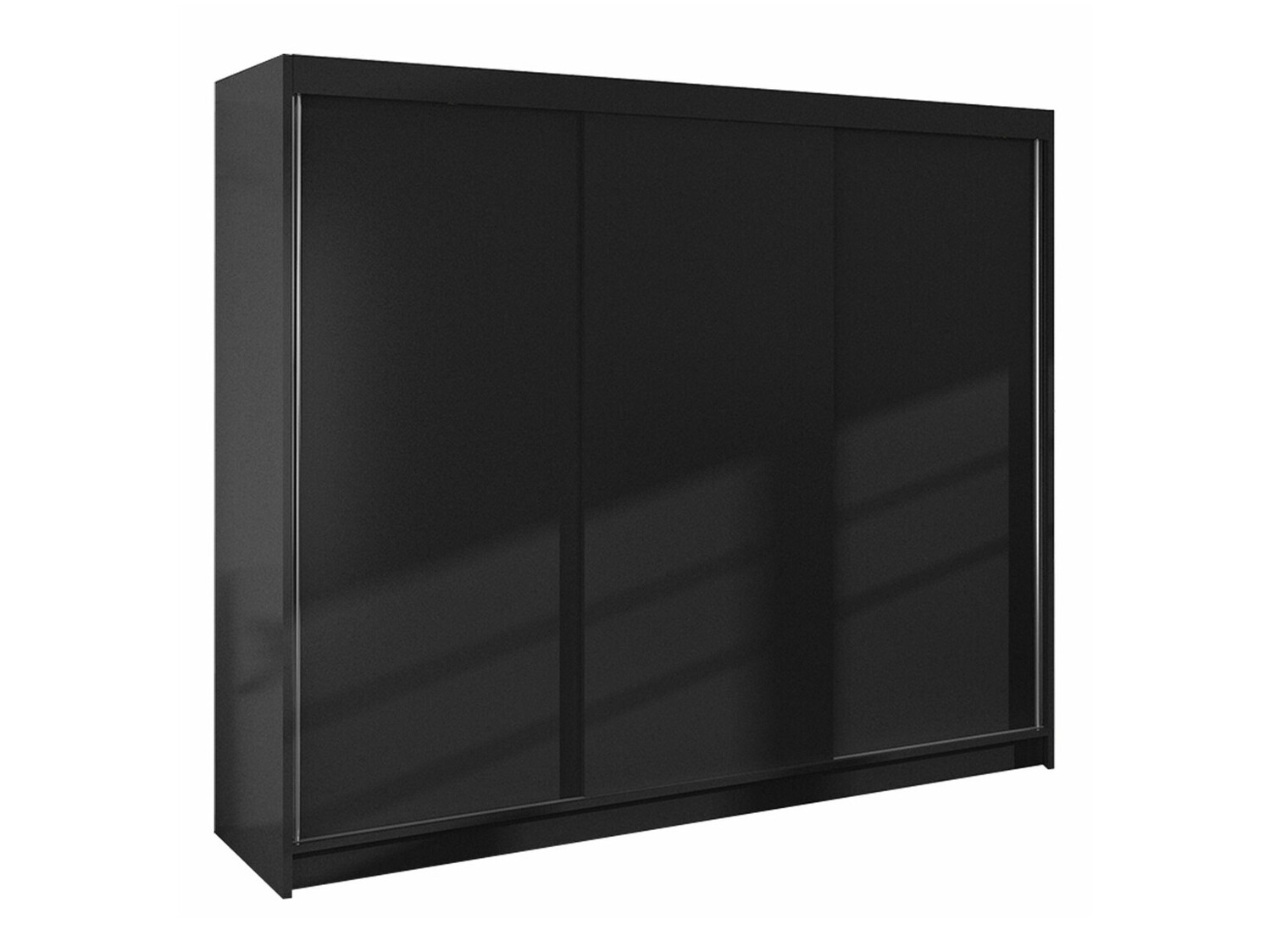 Wardrobe Closico Durion II (Black)
