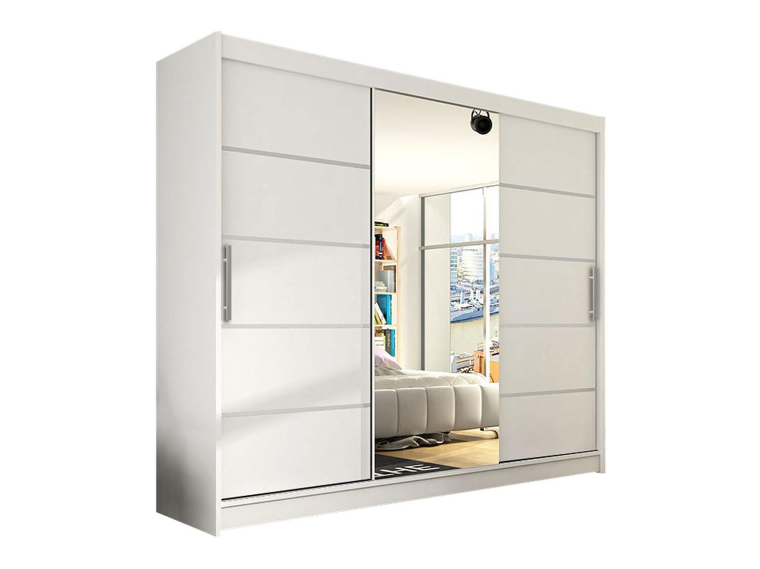 Wardrobe Closico Ordo VI (White)