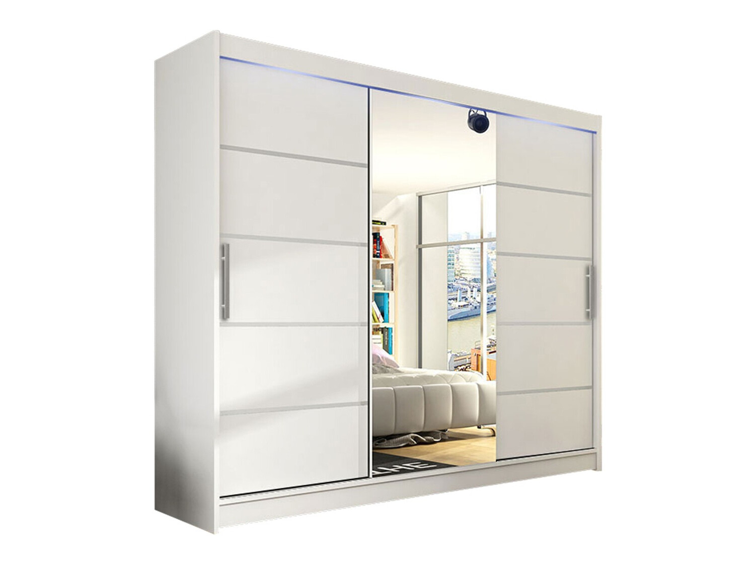 Wardrobe Closico Ordo VI (White)