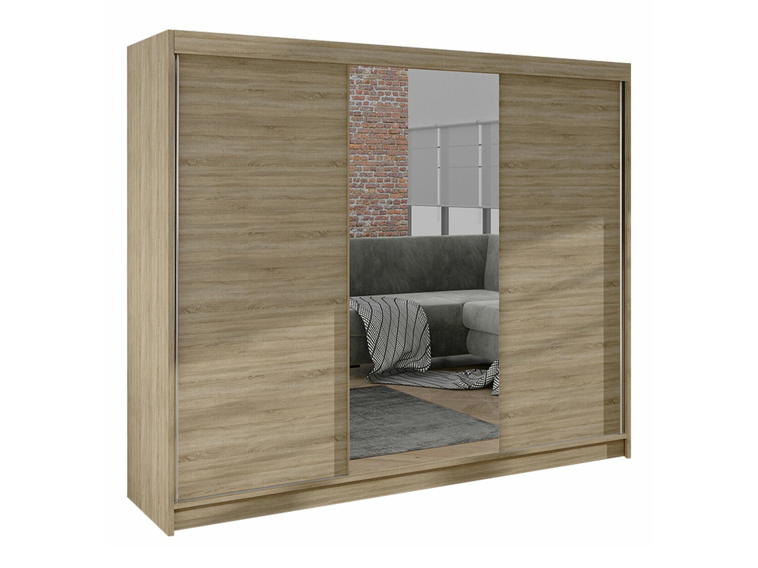 Wardrobe Closico Durion I (Sonoma oak)