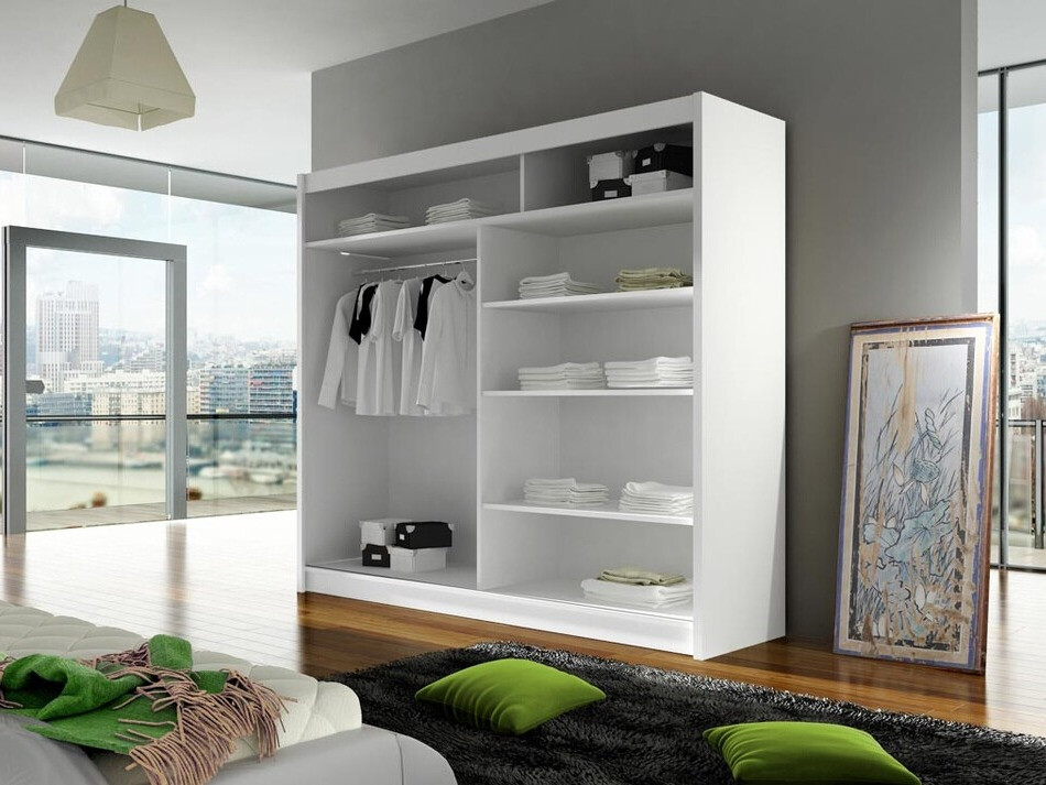 Wardrobe Closico Pallor II (White)
