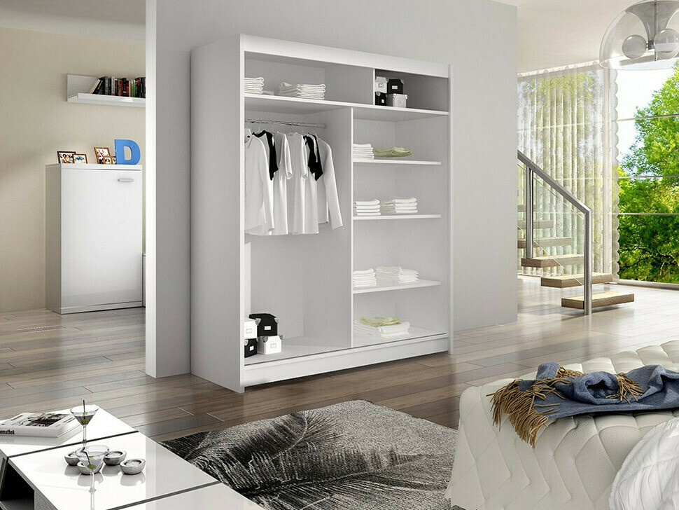 Wardrobe Closico Vastor III (Black)