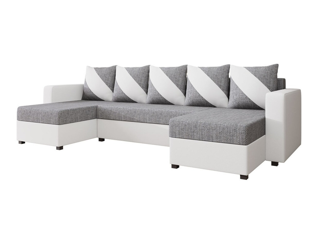 Corner sofa Memphis 121 (Soft 017 + Lawa 05)