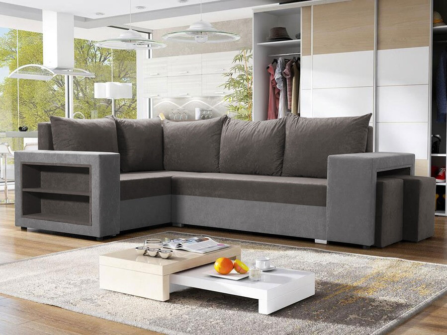 Corner sofa Muncie 103 (Mikrofaza 0014 + Mikrofaza 0027)