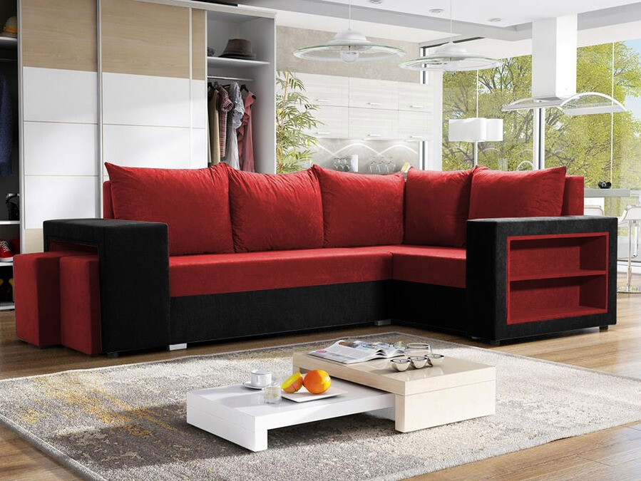 Corner sofa Muncie 103 (Mikrofaza 0015 + Mikrofaza 0034)