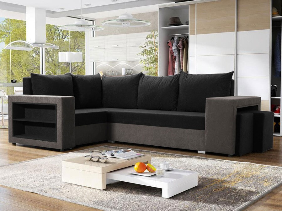 Corner sofa Muncie 103 (Mikrofaza 0027 + Mikrofaza 0015)