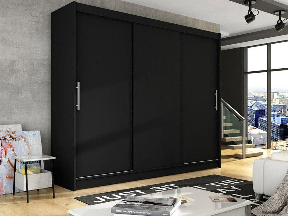Wardrobe Closico Ordo II (Black)