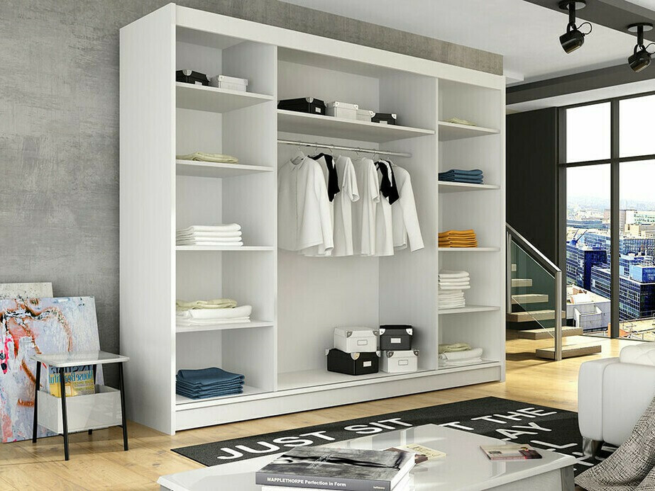 Wardrobe Closico Ordo II (White)