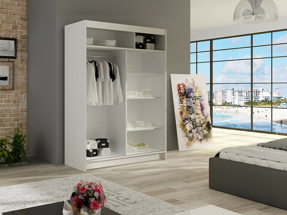Wardrobe Closico Pacron II (White)
