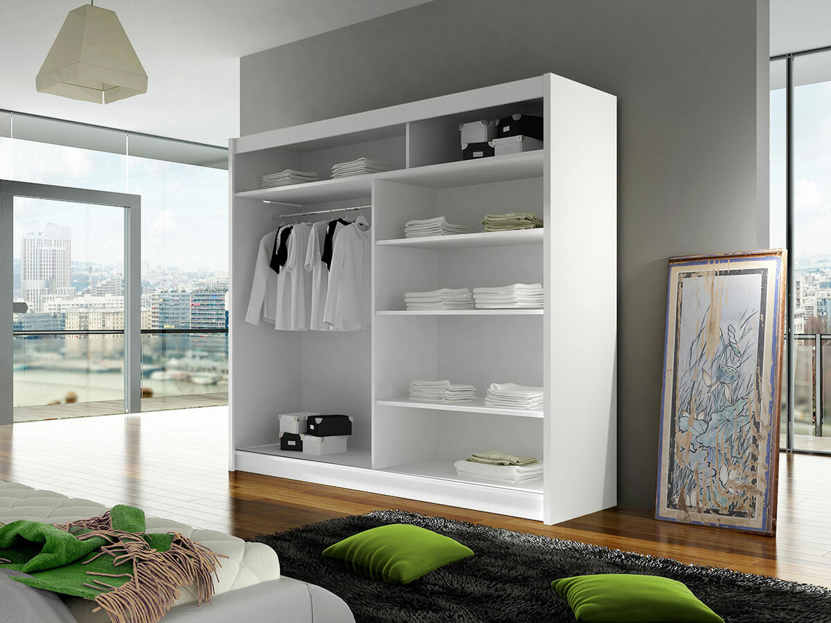 Wardrobe Closico Cavaris IV (White)