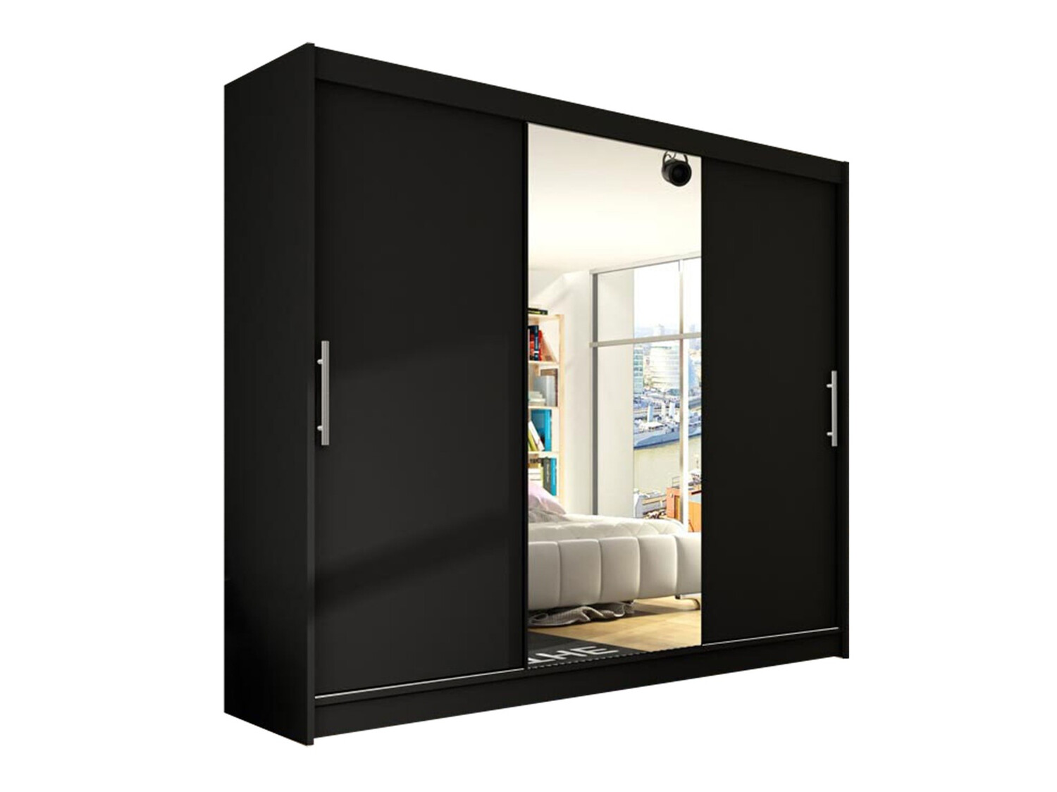 Wardrobe Closico Ordo I (Black)
