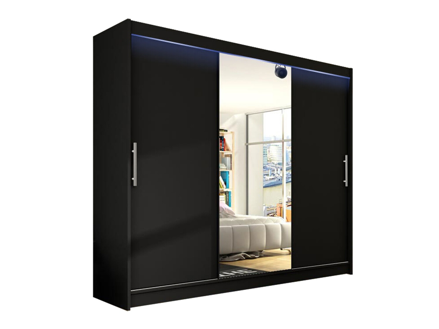 Wardrobe Closico Ordo I (Black)