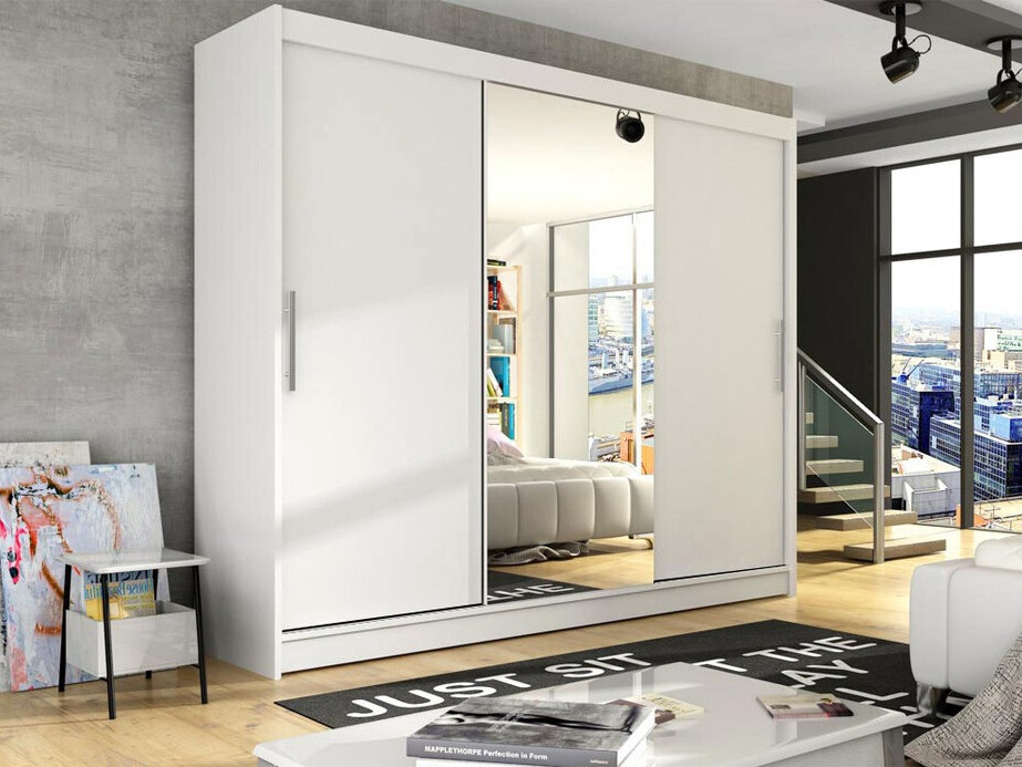 Wardrobe Closico Ordo I (White)