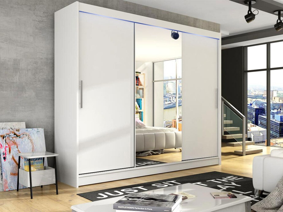 Wardrobe Closico Ordo I (White)