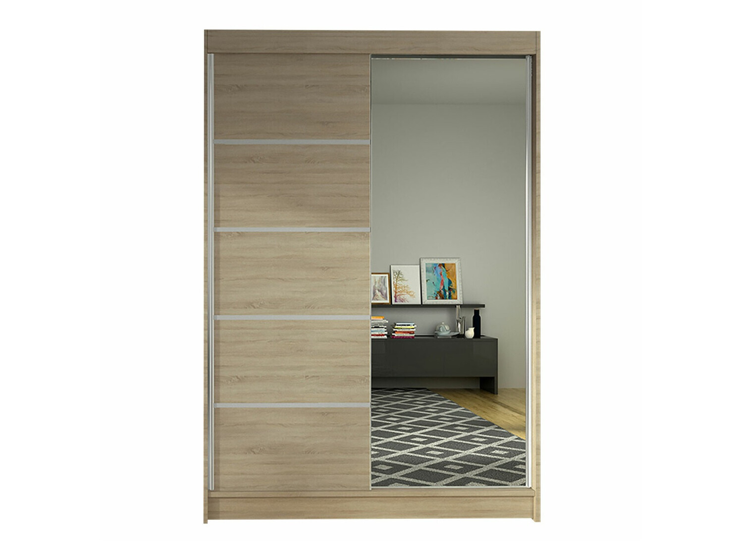 Wardrobe Closico Salvor III (Sonoma oak)