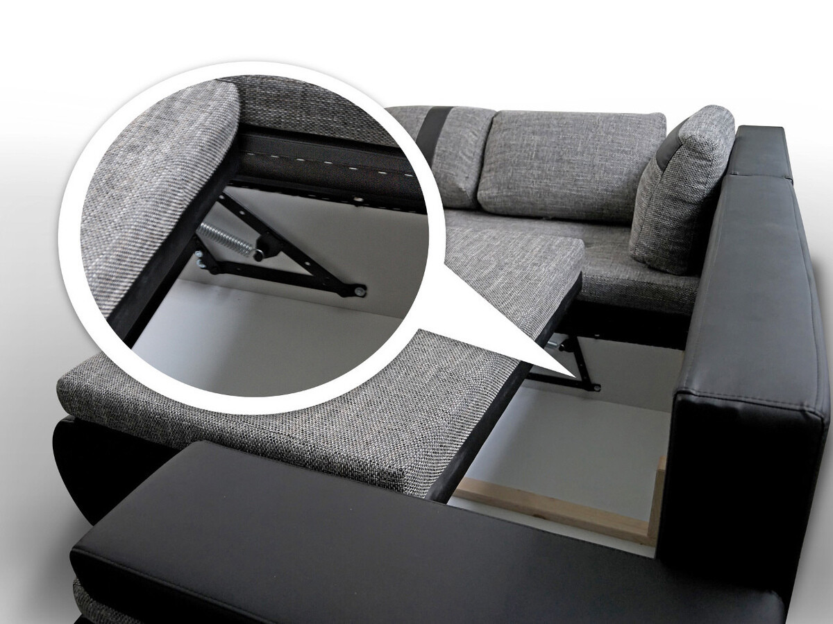Corner sofa Temple 101 (Soft 017 + Lux 08)