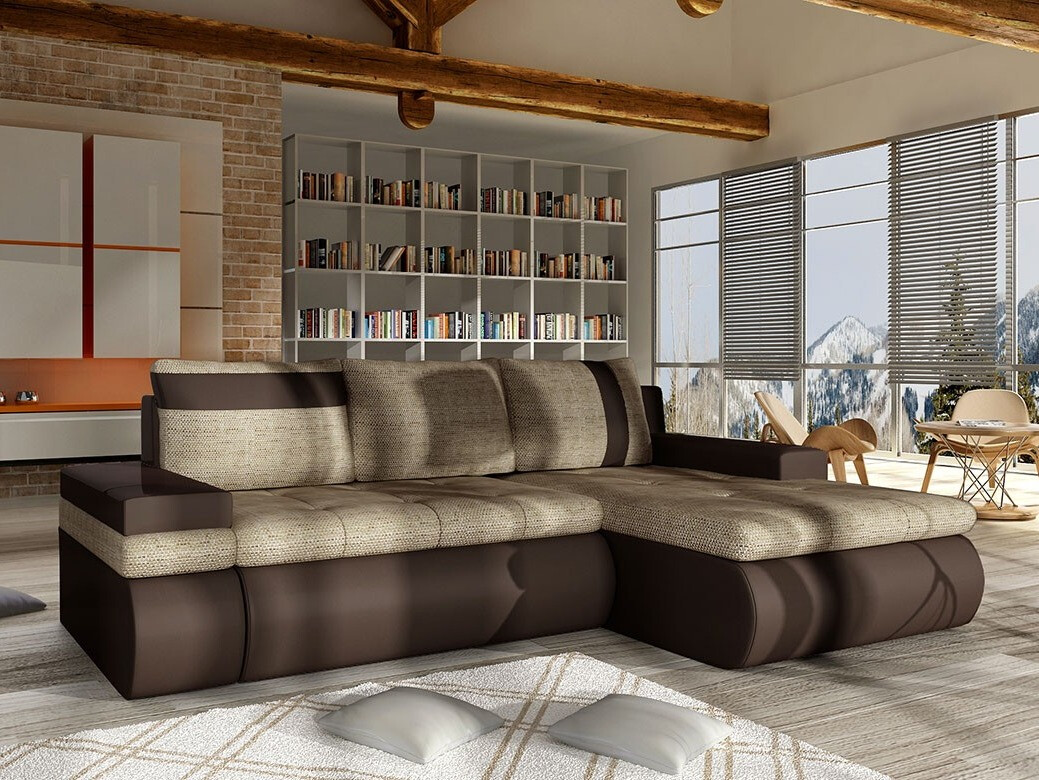 Corner sofa Temple 101 (Soft 066 + Lawa 02)