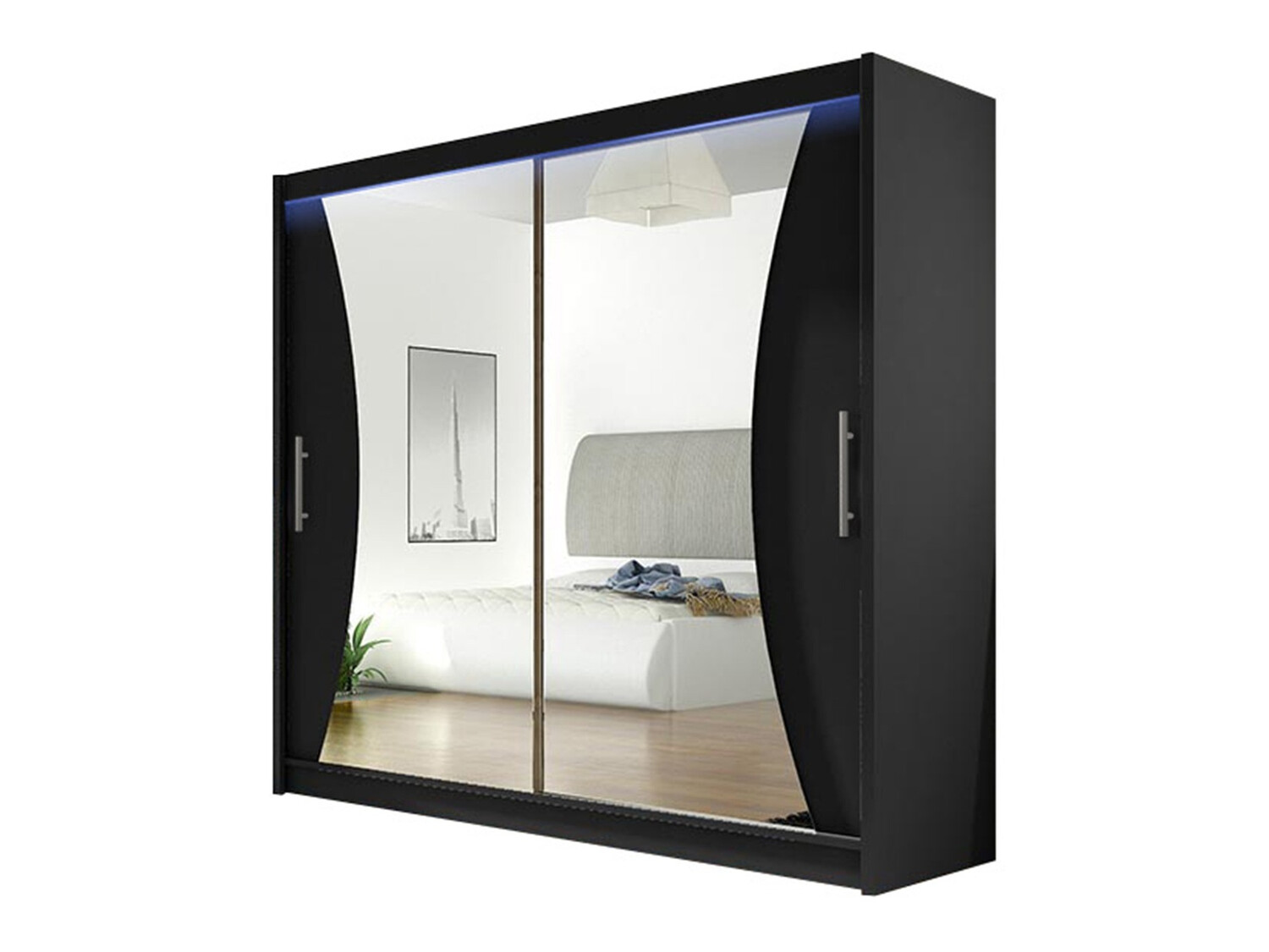 Wardrobe Closico Pallor V (Black)
