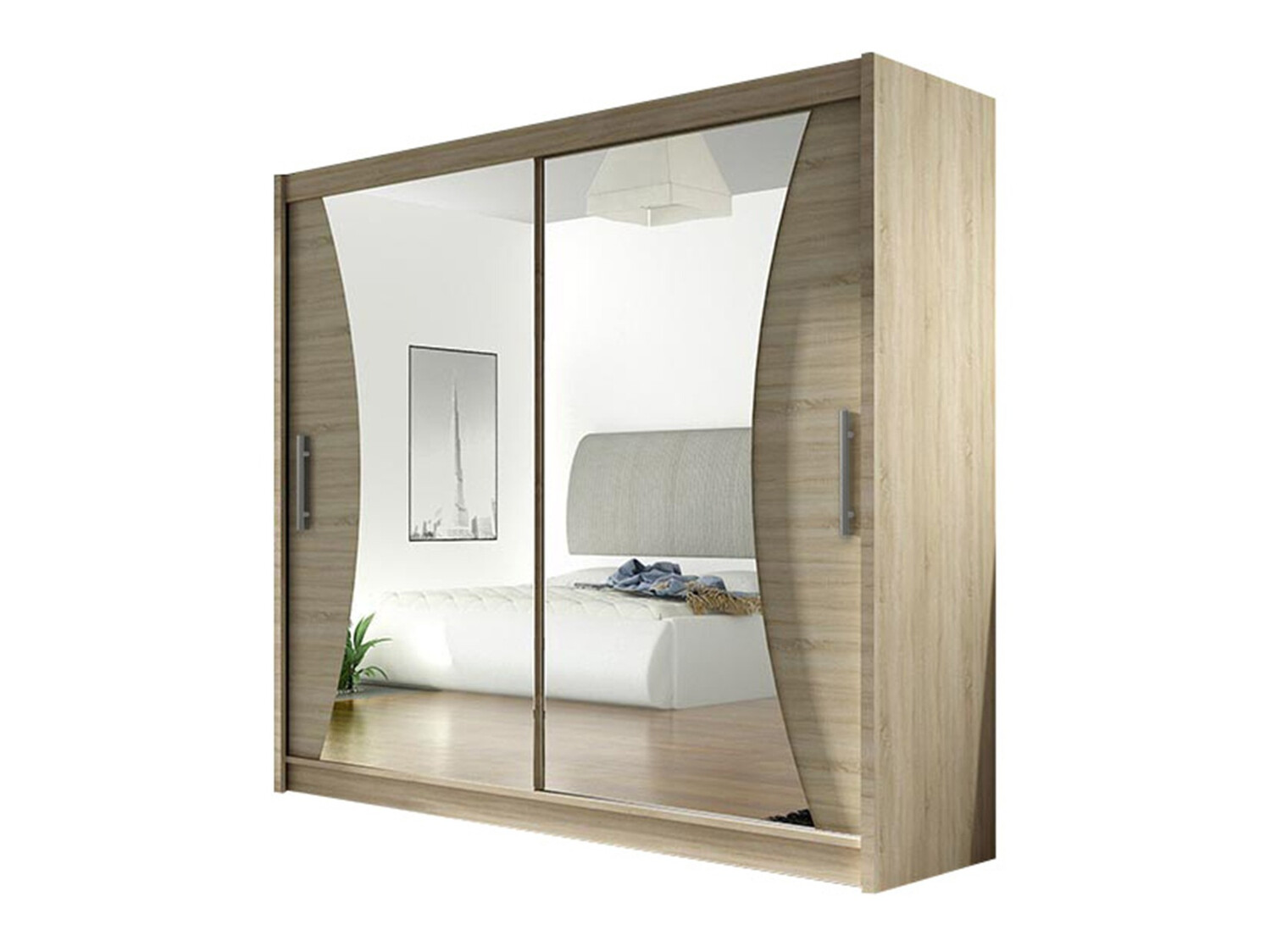Wardrobe Closico Pallor V (Sonoma oak)