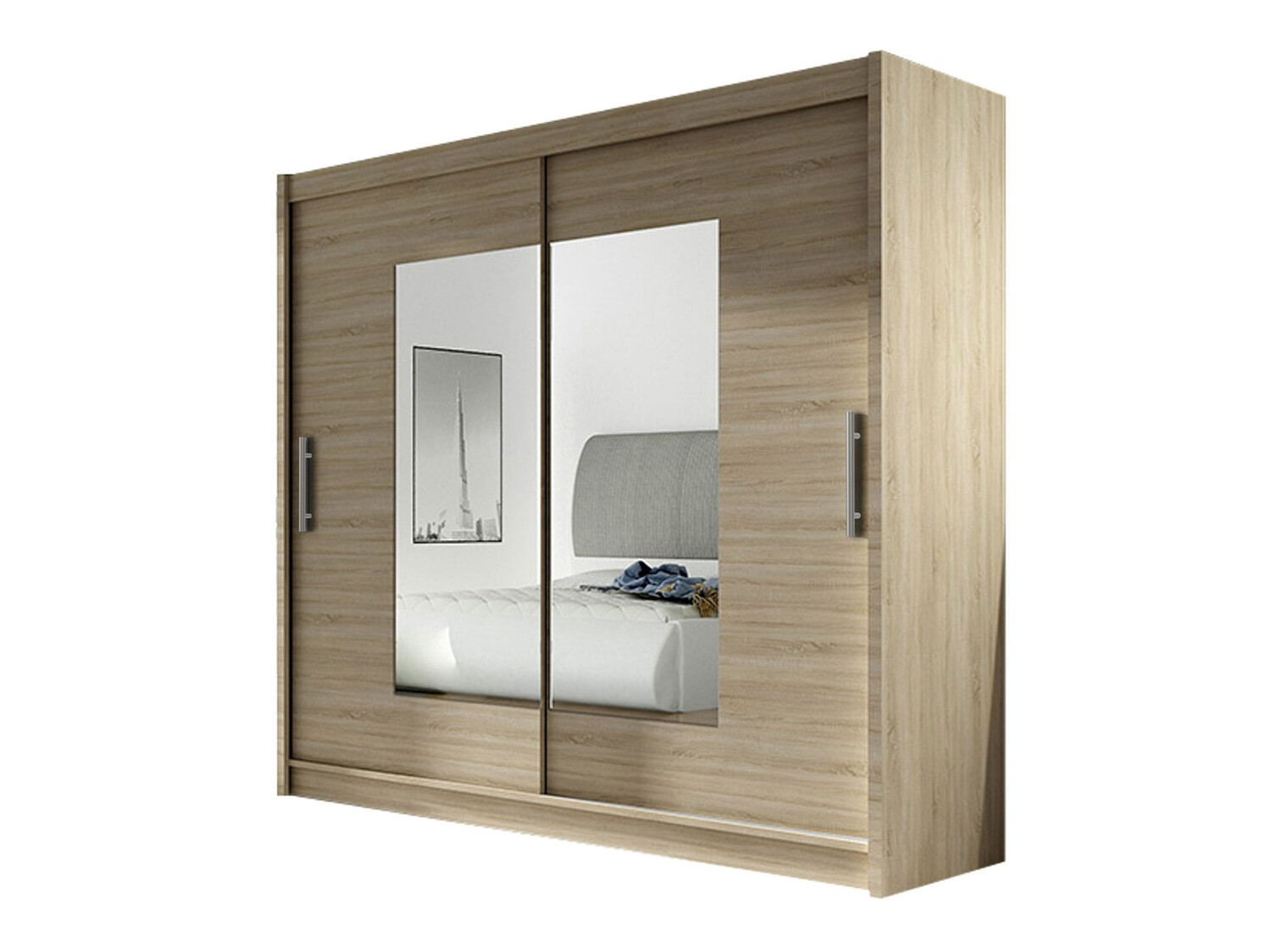 Wardrobe Closico Pallor VII (Sonoma oak)