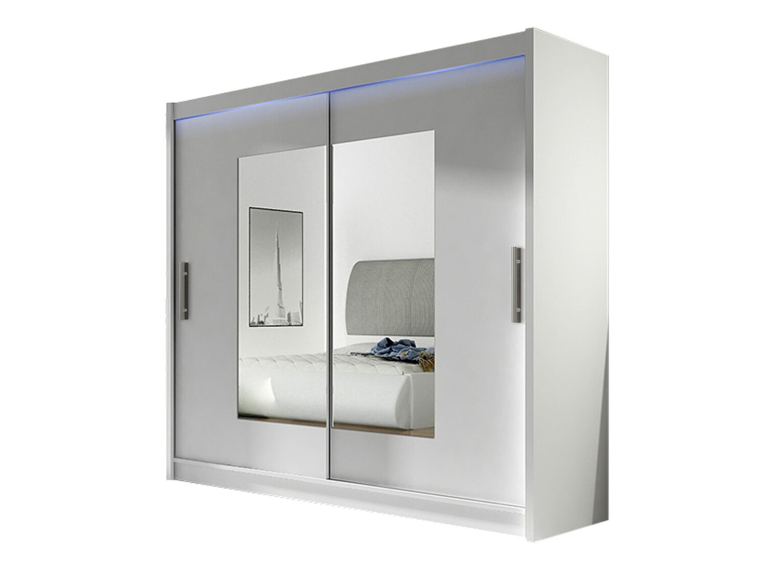Wardrobe Closico Pallor VII (White)