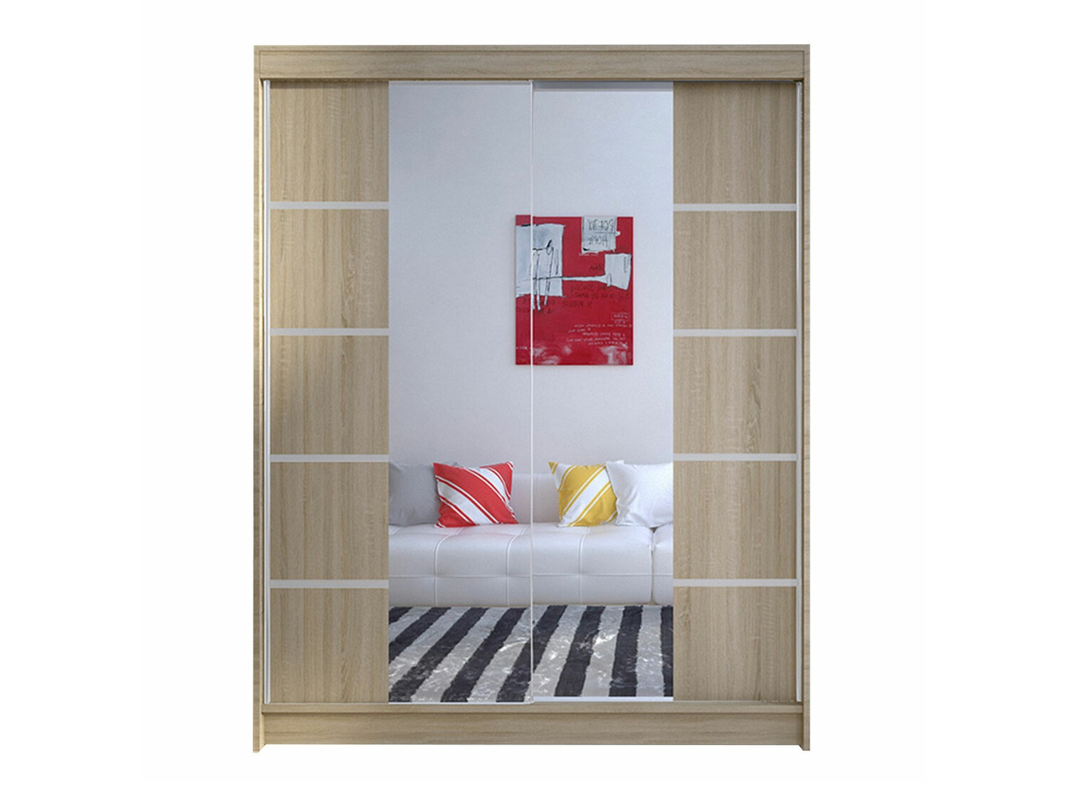 Wardrobe Closico Vastor V (Sonoma oak)