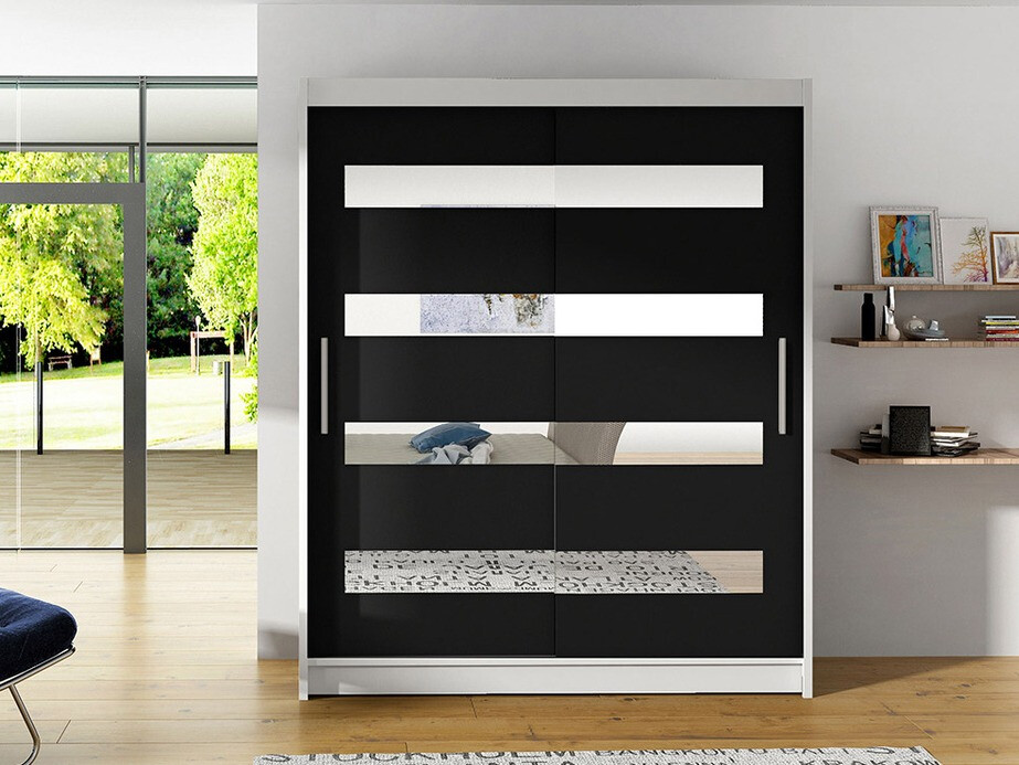 Wardrobe Closico Camera XIII (White + Black)