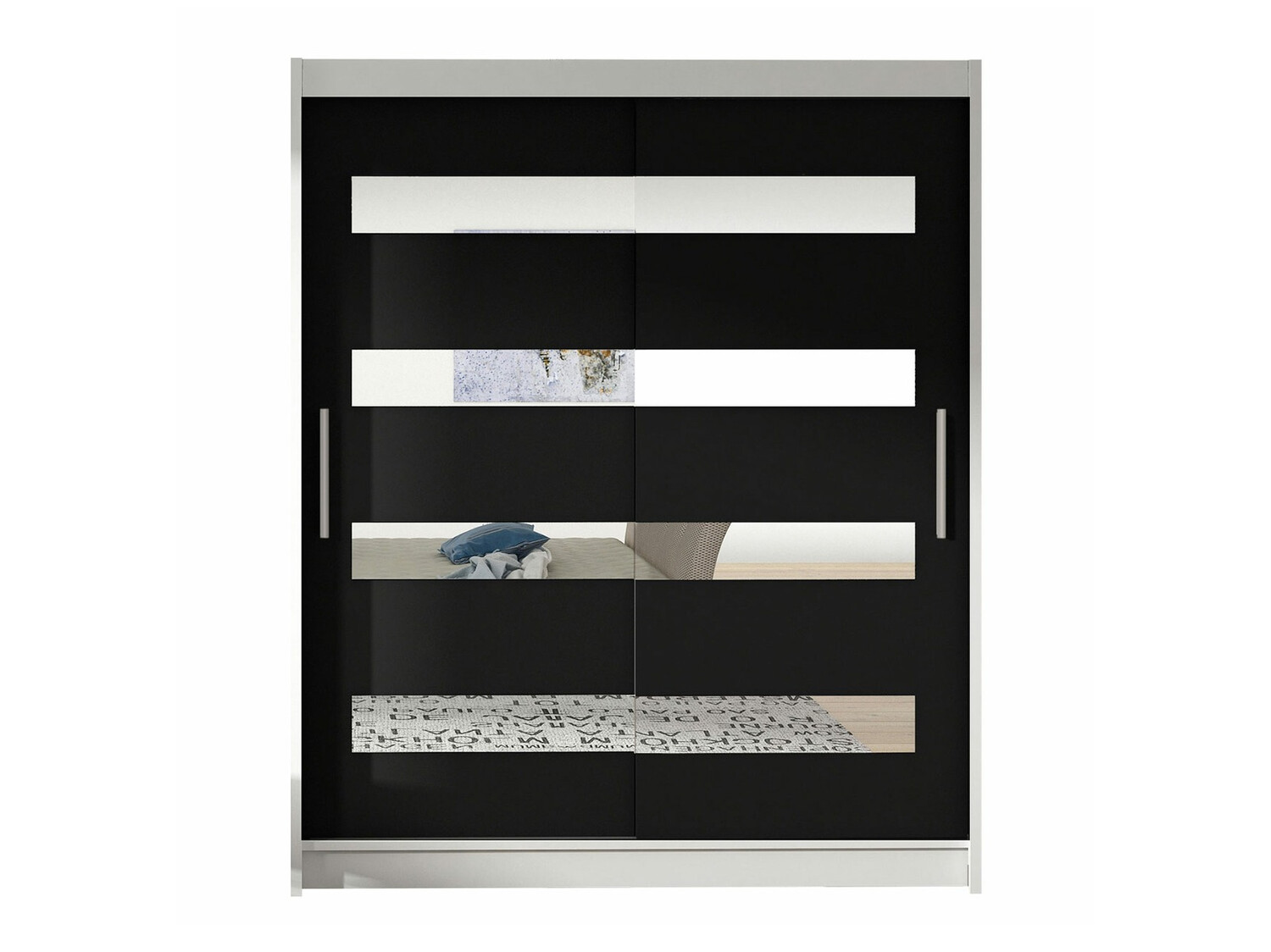 Wardrobe Closico Camera XIII (White + Black)