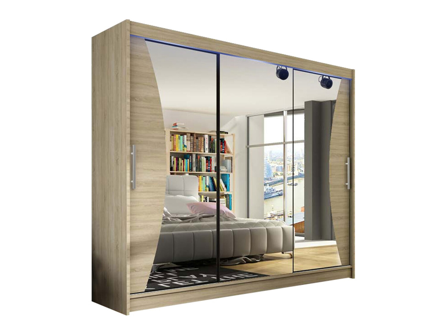 Wardrobe Closico Ordo IV (Sonoma oak)