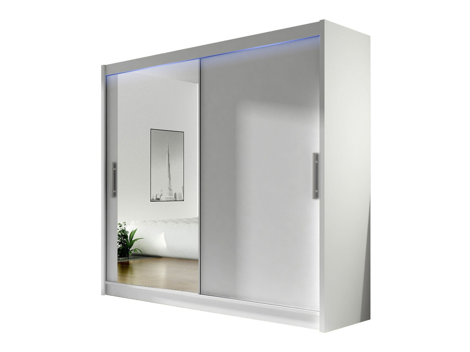 Wardrobe Closico Pallor VI (White)