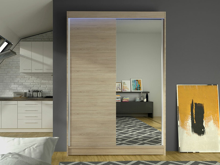 Wardrobe Closico Salvor I (Sonoma oak)