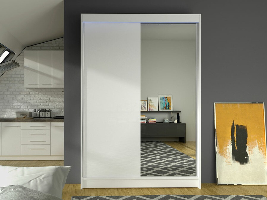 Wardrobe Closico Salvor I (White)
