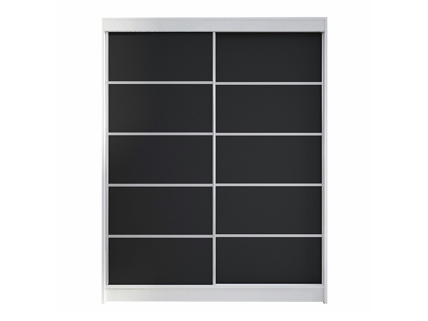 Wardrobe Closico Vastor IV (White + Black)